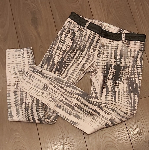 Maje tie-dye low rise skinny jeans - Picture 8 of 8